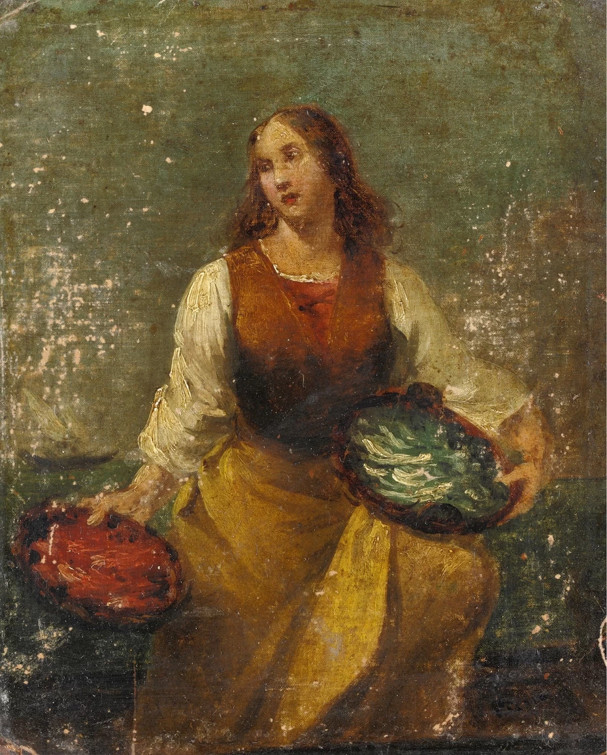 Giovanni Carnovali - Pescivendola